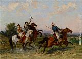 La Chasse au Faucon by Georges Washington